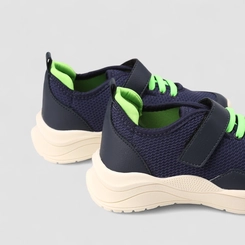 Tênis Casual Infantil Vertus Tira Aderente Azul
