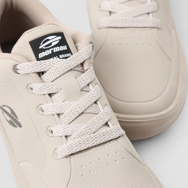 Tênis Casual Masculino Mormaii Bege