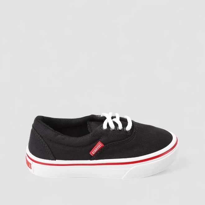 Tênis Casual Infantil Star Feet Preto