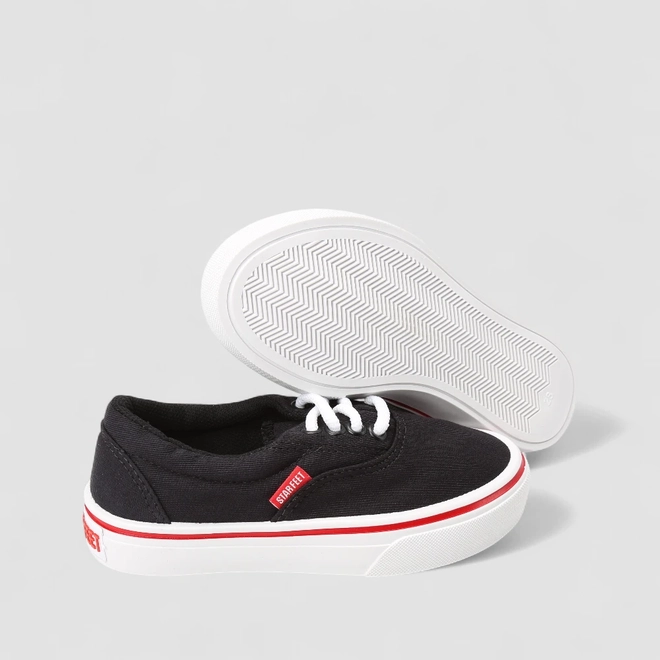 Tênis Casual Infantil Star Feet Preto