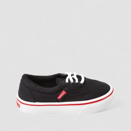 Tênis Casual Infantil Star Feet Preto