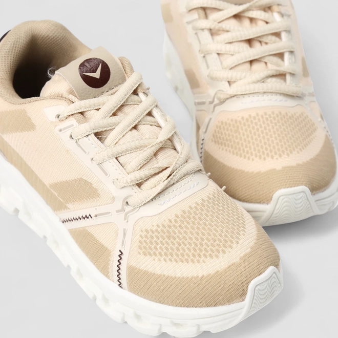 Tênis Chunky Infantil Vertus Mesh Bege