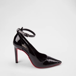 Scarpin Feminino Gabriela Salto Fino Verniz Preto
