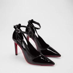 Scarpin Feminino Gabriela Salto Fino Verniz Preto