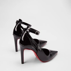 Scarpin Feminino Gabriela Salto Fino Verniz Preto