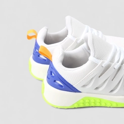 Tênis Casual Infantil Vertus Sola Neon Mesh Branco