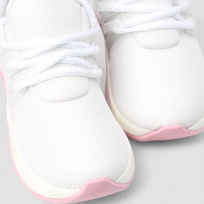 Tênis Casual Infantil Vertus Branco Rosa