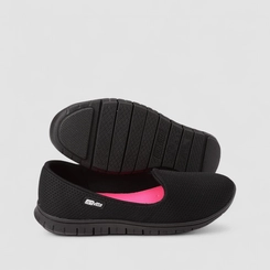 Tênis Feminino Actvitta Slip-On Mesh Preto