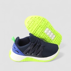 Tênis Casual Infantil Vertus Sola Neon Mesh Azul