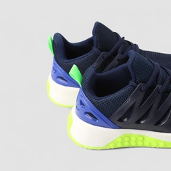 Tênis Casual Infantil Vertus Sola Neon Mesh Azul