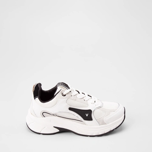 Tênis Casual Feminino Via Marte Tessa Original Cinza e Preto