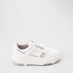 Tênis Casual Feminino Via Marte Sola Alta Reta Original Branco