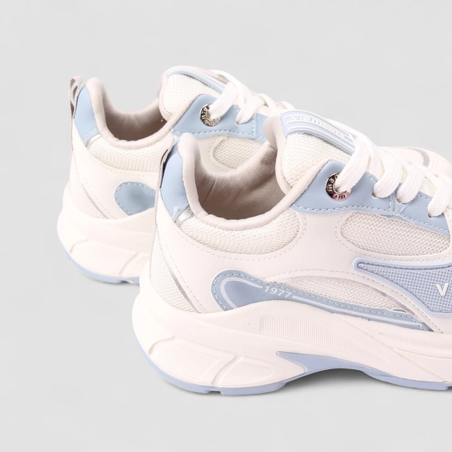 Tênis Chunky Feminino Via Marte Branco & Azul