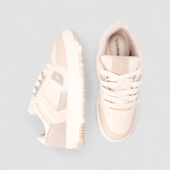 Tênis Casual Feminino Via Marte Recortes Off White