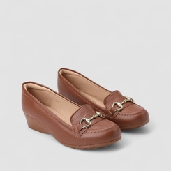 Mocassim Feminino Modare Ultraconforto Detalhe Bridão Caramelo