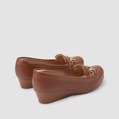 Mocassim Feminino Modare Ultraconforto Detalhe Bridão Caramelo