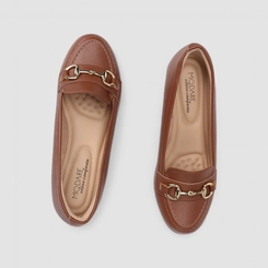 Mocassim Feminino Modare Ultraconforto Detalhe Bridão Caramelo