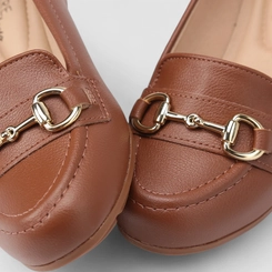 Mocassim Feminino Modare Ultraconforto Detalhe Bridão Caramelo