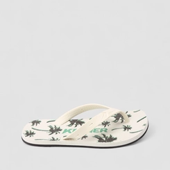 Chinelo Masculino Kenner Palmeiras Original Branco