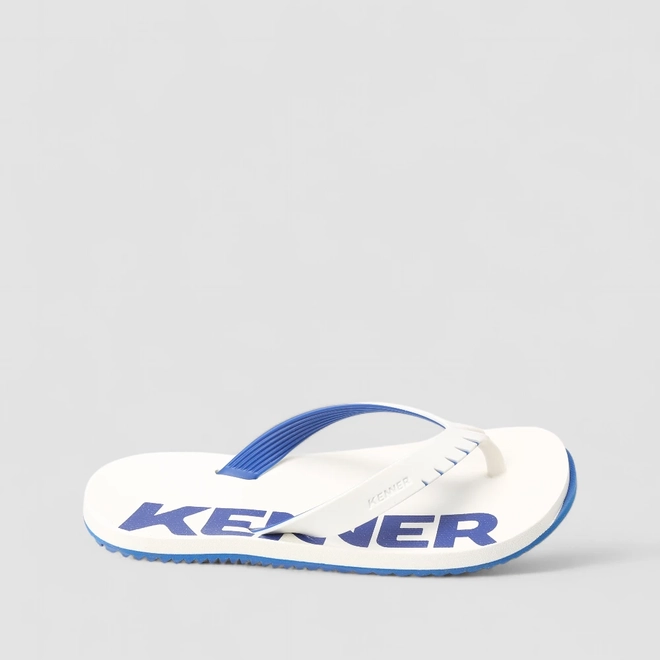 Chinelo Masculino Kenner Original Branco & Azul