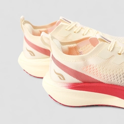 Tênis Esportivo Feminino Torx Knit Off White com Placa de Carbono