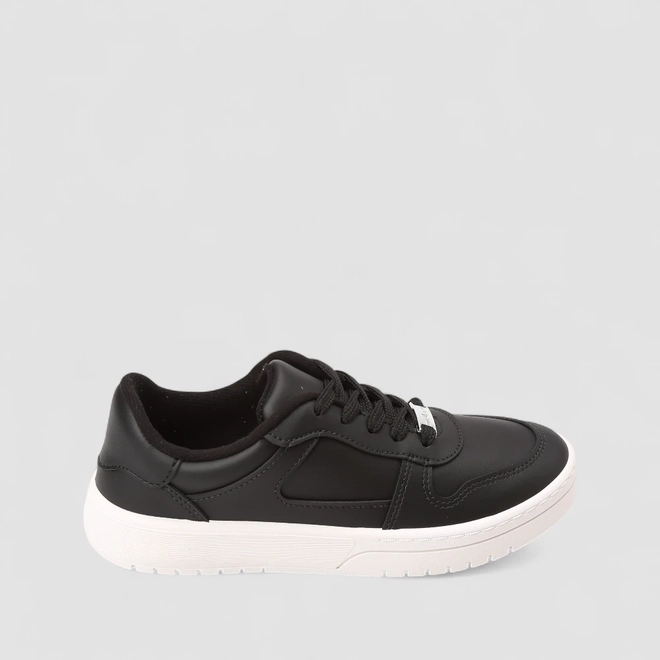 Tênis Casual Feminino Moleca Preto