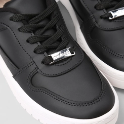 Tênis Casual Feminino Moleca Preto
