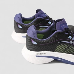 Tênis Esportivo Feminino Actvitta Light Foam Next Preto & Roxo