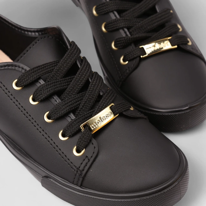 Tênis Casual Feminino Moleca Preto
