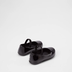 Sapatilha Boneca Bebê Gabrielinha Verniz Preto