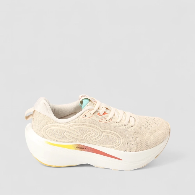 Tênis Esportivo Feminino Olympikus Nuvem Eleva+ Original Corrida Bege