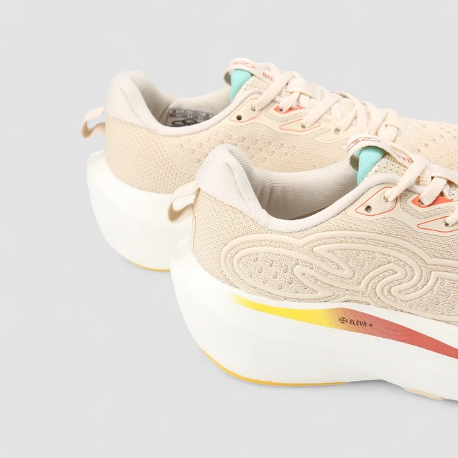 Tênis Esportivo Feminino Olympikus Nuvem Eleva+ Original Corrida Bege
