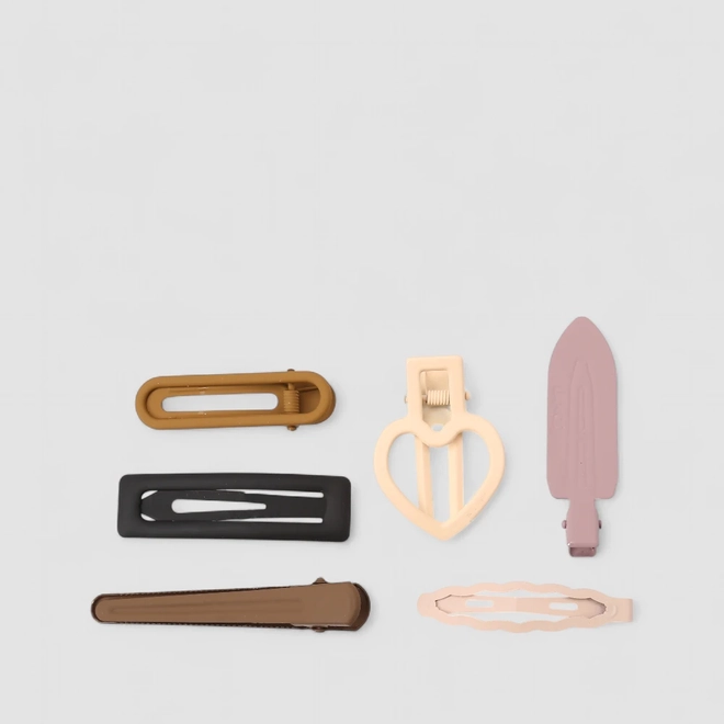 Kit 6 Prendedores de Cabelo STZ Sortidos Multicolor