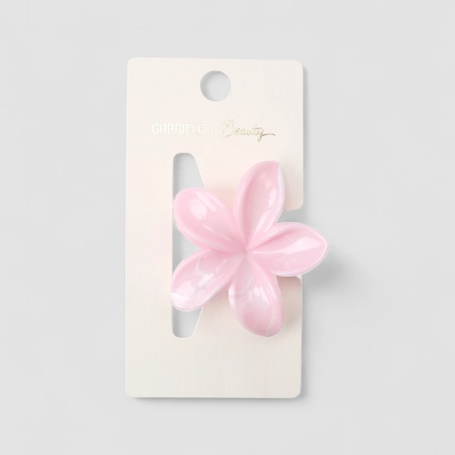 Prendedor De Cabelo STZ Flor Rosa