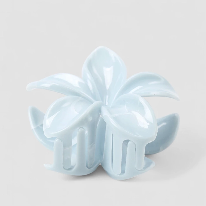 Prendedor De Cabelo STZ Flor Azul