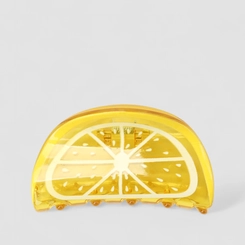 Prendedor de Cabelo Gabriela Beauty Limão Amarelo