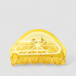 Prendedor de Cabelo Gabriela Beauty Limão Amarelo