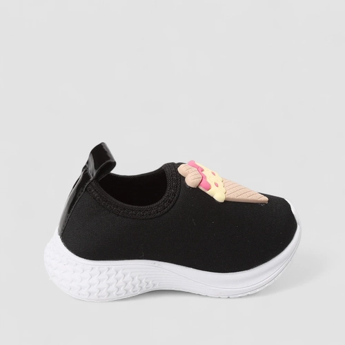 Tênis Casual Infantil Gabrielinha Detalhe Sorvete Preto