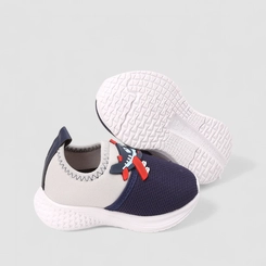Slip On Infantil Vertus Calce Fácil Avião Marinho