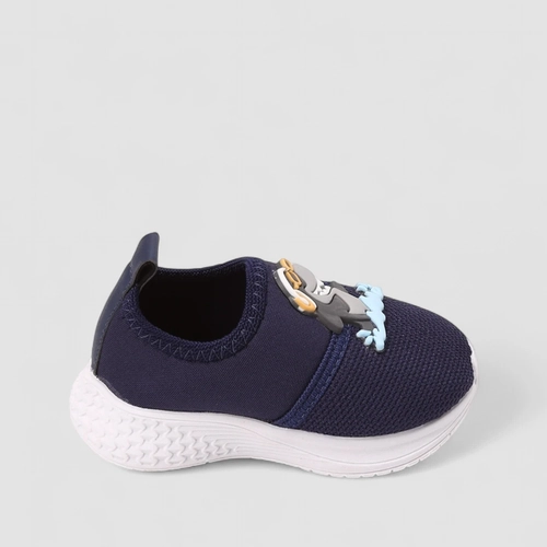 Slip On Infantil Vertus Calce Fácil Tubarão Marinho