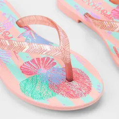 Chinelo Infantil Grendha Conchas Rosa