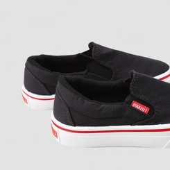 Slip On Infantil Star Feet Calce Fácil Preto