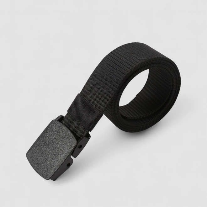 Cinto Masculino Mac & Jac Fivela Engate Preto