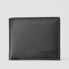 Kit Cinto & Carteira Masculino Mac & Jac Preto