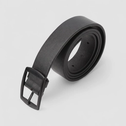 Kit Cinto & Carteira Masculino Mac & Jac Preto