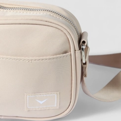 Bolsa Camera Bag Vertus Pequena Transversal Bege