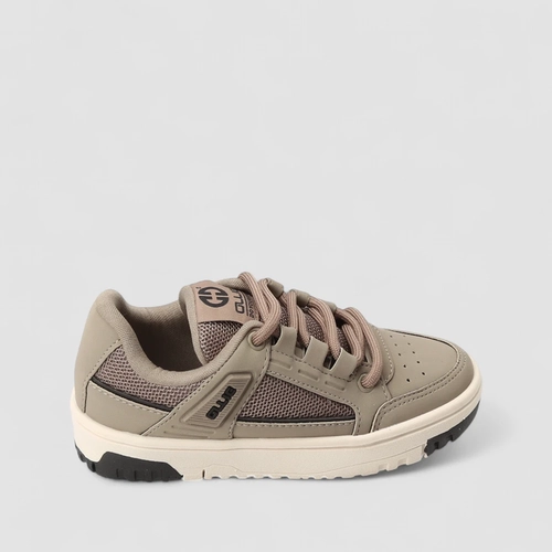 Tênis Casual Infantil Ollie Originals Mesh Cinza