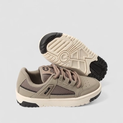 Tênis Casual Infantil Ollie Originals Mesh Cinza