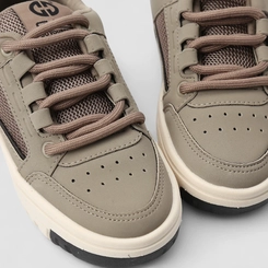Tênis Casual Infantil Ollie Originals Mesh Cinza