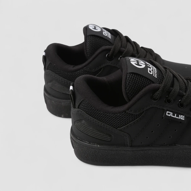 Tênis Casual Infantil Ollie Originals Nobuck Mesh Preto